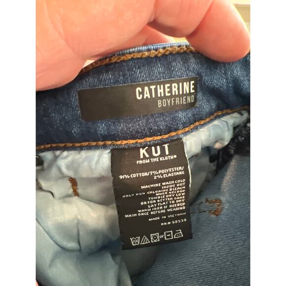 KUT From The Kloth size 16 Catherine boyfriend jeans - Picture 4 of 4